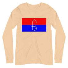 Load image into Gallery viewer, FB HT Flag Unisex Long Sleeve Tee - Frantz Benjamin
