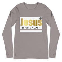 Load image into Gallery viewer, Jesus is the way Unisex Long Sleeve Tee - Frantz Benjamin
