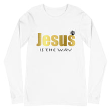 Load image into Gallery viewer, Jesus is the way Unisex Long Sleeve Tee - Frantz Benjamin
