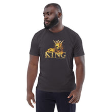 Load image into Gallery viewer, King Unisex organic cotton t-shirt - Frantz Benjamin
