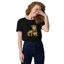 Load image into Gallery viewer, King Unisex organic cotton t-shirt - Frantz Benjamin
