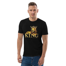 Load image into Gallery viewer, King Unisex organic cotton t-shirt - Frantz Benjamin
