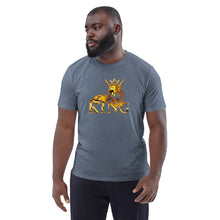 Load image into Gallery viewer, King Unisex organic cotton t-shirt - Frantz Benjamin
