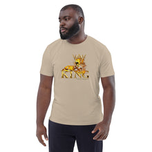 Load image into Gallery viewer, King Unisex organic cotton t-shirt - Frantz Benjamin
