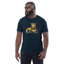 Load image into Gallery viewer, King Unisex organic cotton t-shirt - Frantz Benjamin
