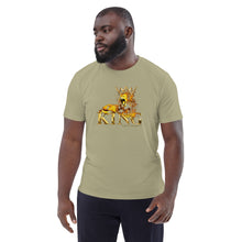 Load image into Gallery viewer, King Unisex organic cotton t-shirt - Frantz Benjamin
