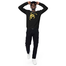 Load image into Gallery viewer, Lion Head Unisex organic raglan sweatshirt - Frantz Benjamin
