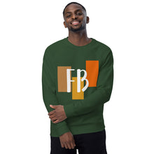 Load image into Gallery viewer, Unisex organic raglan sweatshirt - Frantz Benjamin
