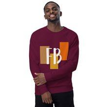 Load image into Gallery viewer, Unisex organic raglan sweatshirt - Frantz Benjamin
