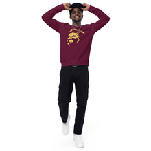 Load image into Gallery viewer, Lion Head Unisex organic raglan sweatshirt - Frantz Benjamin
