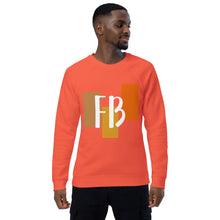 Load image into Gallery viewer, Unisex organic raglan sweatshirt - Frantz Benjamin
