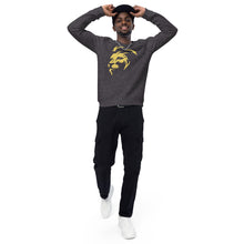 Load image into Gallery viewer, Lion Head Unisex organic raglan sweatshirt - Frantz Benjamin
