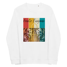 Load image into Gallery viewer, Vintage FB Unisex organic raglan sweatshirt - Frantz Benjamin
