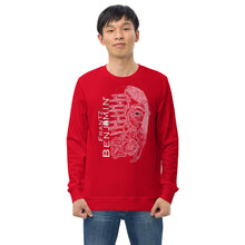 Load image into Gallery viewer, Surreal Graphic Unisex organic sweatshirt - Frantz Benjamin
