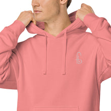 Load image into Gallery viewer, FB Emb Unisex pigment-dyed hoodie - Frantz Benjamin
