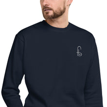 Load image into Gallery viewer, FB Embroidered logo Unisex Premium Sweatshirt - Frantz Benjamin
