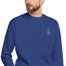 Load image into Gallery viewer, FB Embroidered logo Unisex Premium Sweatshirt - Frantz Benjamin
