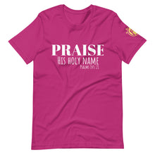Load image into Gallery viewer, Praise Unisex t-shirt - Frantz Benjamin
