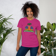 Load image into Gallery viewer, Haitian Flag Print Unisex t-shirt - Frantz Benjamin
