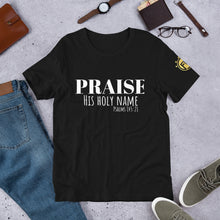Load image into Gallery viewer, Praise Unisex t-shirt - Frantz Benjamin
