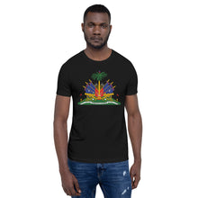 Load image into Gallery viewer, Haitian Flag Print Unisex t-shirt - Frantz Benjamin
