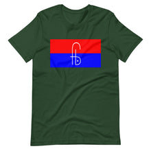 Load image into Gallery viewer, FB Haitian Flag Unisex t-shirt - Frantz Benjamin
