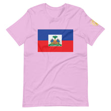 Load image into Gallery viewer, Haiti Flag Unisex t-shirt - Frantz Benjamin
