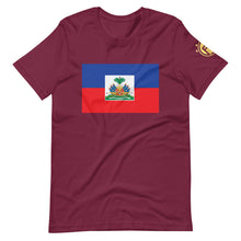 Load image into Gallery viewer, Haiti Flag Unisex t-shirt - Frantz Benjamin
