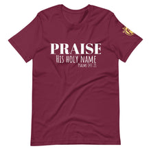 Load image into Gallery viewer, Praise Unisex t-shirt - Frantz Benjamin
