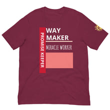 Load image into Gallery viewer, Way Maker Unisex t-shirt - Frantz Benjamin
