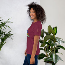 Load image into Gallery viewer, Haitian Flag Print Unisex t-shirt - Frantz Benjamin
