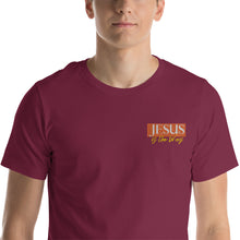 Load image into Gallery viewer, JS Embroidered Unisex t-shirt - Frantz Benjamin
