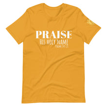 Load image into Gallery viewer, Praise Unisex t-shirt - Frantz Benjamin
