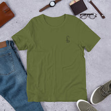 Load image into Gallery viewer, FB Embroidered logo Unisex t-shirt - Frantz Benjamin
