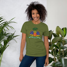 Load image into Gallery viewer, Haitian Flag Print Unisex t-shirt - Frantz Benjamin
