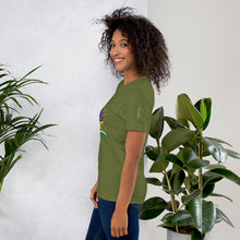 Load image into Gallery viewer, Haitian Flag Print Unisex t-shirt - Frantz Benjamin
