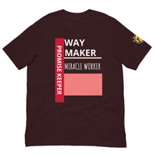 Load image into Gallery viewer, Way Maker Unisex t-shirt - Frantz Benjamin
