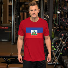 Load image into Gallery viewer, Haiti Flag Unisex t-shirt - Frantz Benjamin
