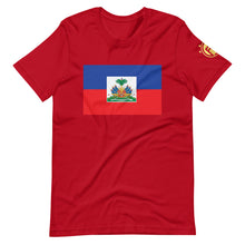 Load image into Gallery viewer, Haiti Flag Unisex t-shirt - Frantz Benjamin
