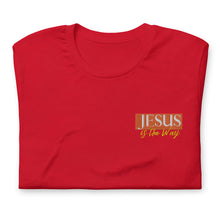 Load image into Gallery viewer, JS Embroidered Unisex t-shirt - Frantz Benjamin
